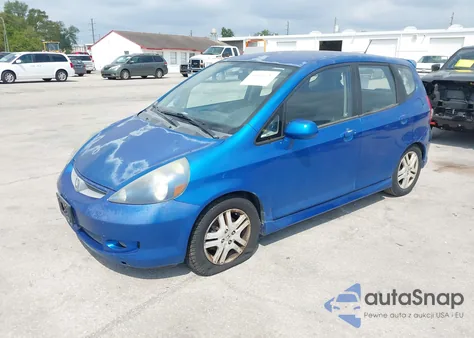 2007 Honda Fit Sport z USA, uszkodzony, nr VIN JHMGD38607S025538